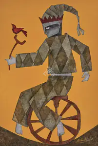 Bhowmick, Ashok (Artist). Untitled, 2023 | Painting