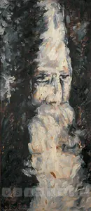 Roy, Bireshwar (Artist). Portrait Of Rabindranath Tagore, 1930s | Painting