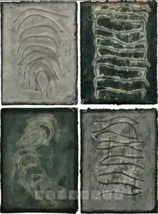 Parekh, Manisha (Artist). Ten Lines, 1998 | Painting