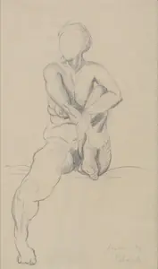 Sabavala, Jehangir (Artist). Untitled, 1946 | Drawing