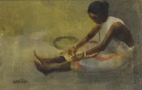 Banerjee, Maniklal (Artist). Untitled, 1994 | Painting