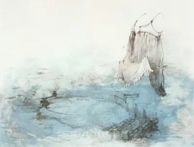 Khan, Naiza (Artist). Restore The Boundaries I, 2007 | Painting