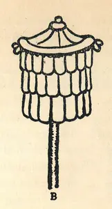 Govinda, Lama Anagarika (Artist). Tibetan Ceremonial Umbrella, n.d. | Drawing