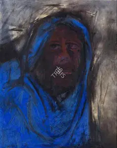 Khanna, Krishen (Artist). Study for Last Supper, n.d. | Painting