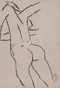 Husain, M.F. (Artist). Untitled, n.d. | Drawing