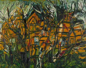 Souza, F.N. (Artist). Untitled, 1964 | Painting