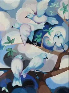 Senanayake, Senaka (Artist). Untitled, 1980 | Painting