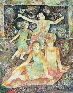 Burman, Sakti (Artist). Untitled, n.d. | Painting