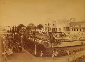 Dayal, Lala Deen (Photographer), Bashir-bagh Palace, November 1889 | Antiquarian Photograph
