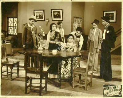 Bhatt, Shanker (Producer), Hero No 1, 1939 | Lobby Card