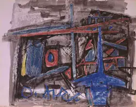 Ramkumar (Artist). Untitled, 1966 | Drawing