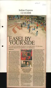 Kalra, Vandana (Reporter). Easel by Your Side, 12 October 2008 | Newspaper Clipping | 00850049