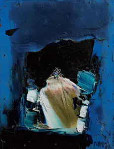 Raza, S.H. (Artist). Untitled, 1962 | Painting