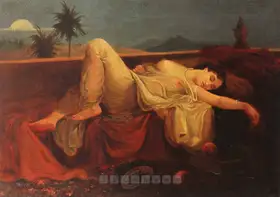 Mali, V.A. (Artist). Reclining Woman, n.d. | Painting