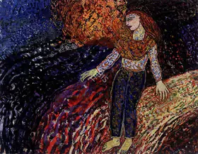 Chakravarty, Jayashree (Artist). Untitled, 1989 | Painting