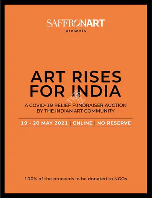 Saffronart (Auction House). Art Rises for India. 20 May 2021 | Auction Catalogue | 00862385