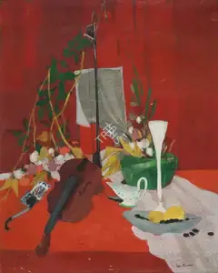 Burman, Sakti (Artist). Untitled, 1959 | Painting