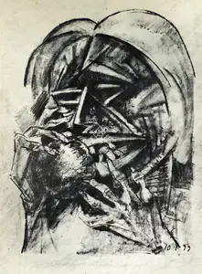 Hore, Somnath (Artist). Untitled, 1977 | Graphic Art