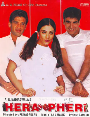 Nadiadwala, A.G. (Producer), Hera Pheri, 2000 | Song-Synopsis Booklet