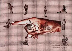 Sahu, Prasanta (Artist). The Act of Touching, 2003 | Painting