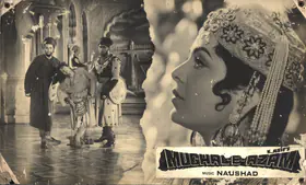 Mathur, R.D. (Cinematographer), Mughal E Azam, 1960 | Photographic Still Mounted on Lobby Card