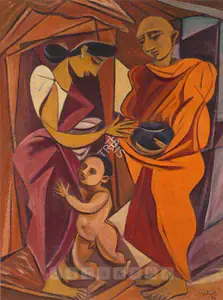 Keyt, George (Artist). Untitled, n.d. | Painting