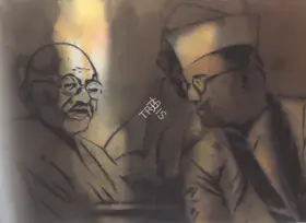 Dodiya, Atul (Artist). At The Haripura Congress, 2000 | Painting