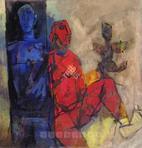 Husain, M.F. (Artist). Untitled, 1968 | Painting