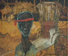 Ray, Shyamal Dutta (Artist). Untitled, 1972 | Painting