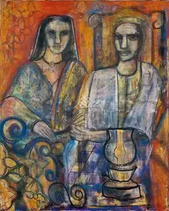 Dhumal, Rini (Artist). Untitled, n.d. | Painting