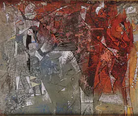 Santosh, G.R. (Artist). Kashmir Series, 1957 | Painting