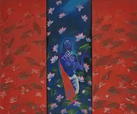Choyal, Shail (Artist). Neel Kamal, 1996 | Painting