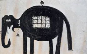 Shah, Haku (Artist). Untitled, n.d. | Painting