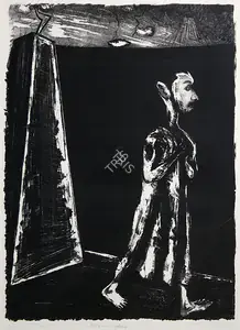 Nair, Surendran (Artist). Frozen Lightning, 1987 | Graphic Art