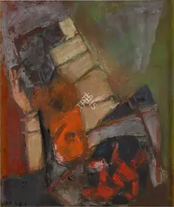 Husain, M.F. (Artist). Jaya, n.d. | Painting