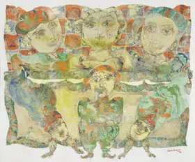 Burman, Sakti (Artist). Untitled, 1968 | Painting