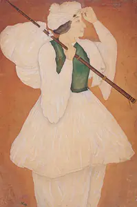Haldar, A.K. (Artist). Kabuliwala, early 1940s | Painting