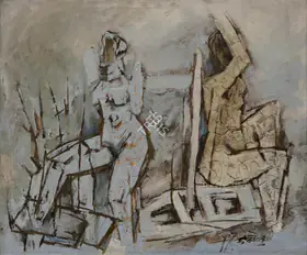 Husain, M.F. (Artist). Untitled, c.1960s | Painting