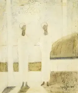Peries, Ivan (Artist). Two Saints, 1979 | Painting