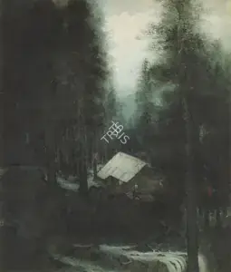 Roy, Prosanto (Artist). Untitled (Forest), n.d. | Painting