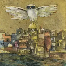 Shuvaprassana (Artist). The Wings, 2006 | Painting