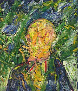 Souza, F.N. (Artist). Portrait Of H. K. (Harold Kovner), 1971 | Painting