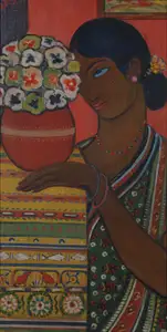 Maitra, Rathin (Artist). Untitled, 1950 | Painting