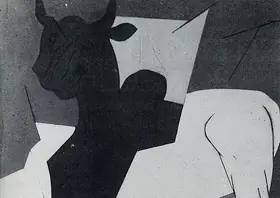 Mehta, Tyeb (Artist). Bull, n.d. | Painting
