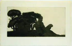 Goud, K. Laxma (Artist). Untitled, c.1970 | Graphic Art