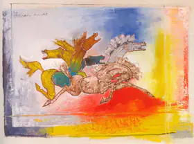 Husain, M.F. (Artist). Untitled, n.d. | Painting