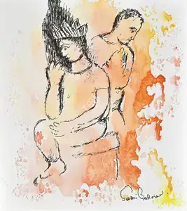 Burman, Sakti (Artist). Untitled, 2020 | Painting