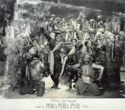Daljeet (Producer), Pahela Pahela Pyar, 1958 | Lobby Card