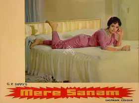 Vaikunth, K. (Cinematographer), Mere Sanam, 1965 | Lobby Card