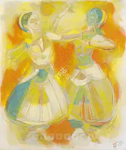 Chavda, Shiavax (Artist). Light And Delight, 1968 | Painting